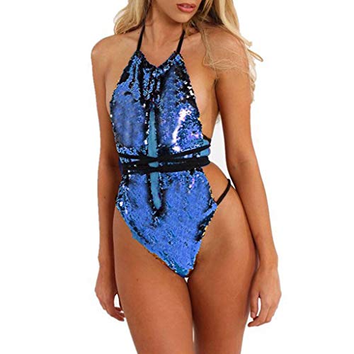 Saoye Fashion del Bikini De Talle Alto Brillo Empuja hacia Arriba El Ropa Fiesta Traje De Baño Traje De Baño De Mujer del Sujetador del Sujetador Bandeau De Brasil Triángulo Tanga Retro