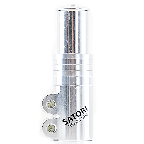 Satori - Adaptador Ajustable en Altura para potencias Ahead Plata High Polished Anodized Silver Talla:Talla única