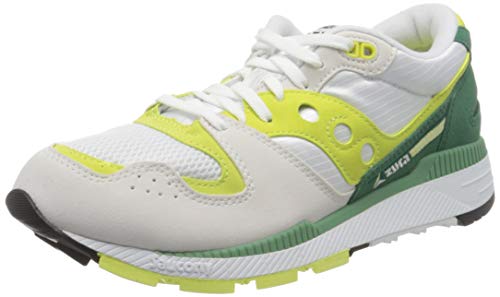 Saucony Azura, Zapatillas Hombre, Verde (Blanco Y Verde 16), 40 EU