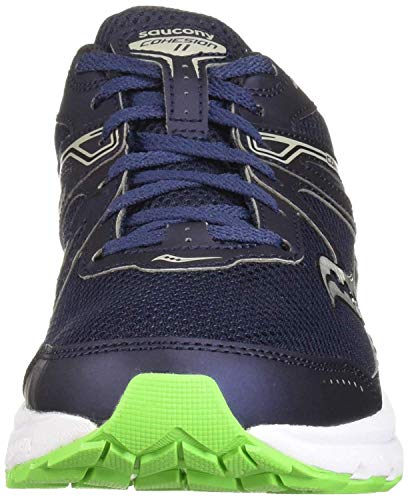 Saucony Cohesion 11, Zapatillas de Deporte Hombre, Azul (Nvy/SLM 1), 40 EU