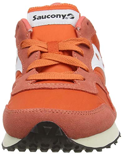 Saucony DXN Trainer Vintage, Zapatillas Hombre, Naranja (Org/Wht 2), 40 EU