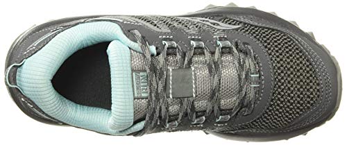 Saucony Excursion TR 13 Charcoal/Blue, Zapatillas de Atletismo Mujer, 39 EU