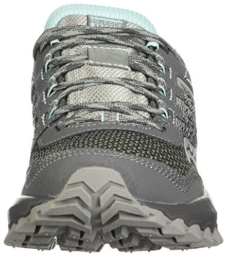 Saucony Excursion TR 13 Charcoal/Blue, Zapatillas de Atletismo Mujer, 39 EU