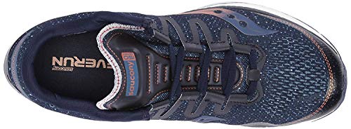 Saucony Freedom ISO, Zapatillas de Deporte Hombre, Azul (Nvy/Den/Copa 30), 44 EU