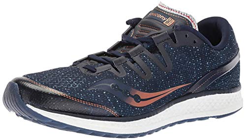 Saucony Freedom ISO, Zapatillas de Deporte Hombre, Azul (Nvy/Den/Copa 30), 44 EU