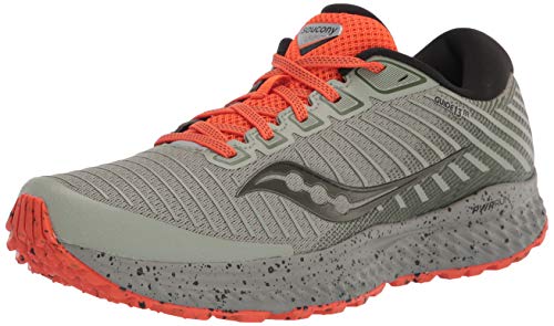 Saucony Guide 13 TR, Zapatillas para Carreras de montaña Hombre, Desert/Orange, 43 EU