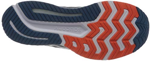 Saucony Guide 13, Zapatillas Hombre, Azul Blue Silver 25, 43 EU