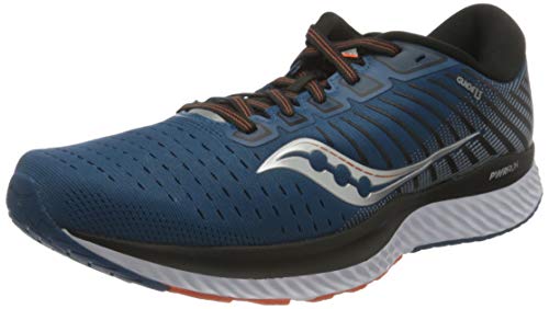 Saucony Guide 13, Zapatillas Hombre, Azul Blue Silver 25, 43 EU