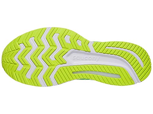 Saucony Guide 13, Zapatillas para Correr Hombre, Green Mutant, 40 EU