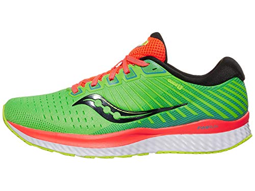 Saucony Guide 13, Zapatillas para Correr Hombre, Green Mutant, 40 EU