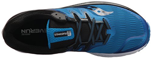 Saucony Guide ISO, Zapatillas de Deporte Hombre, Azul BLU Blk 2, 40.5 EU