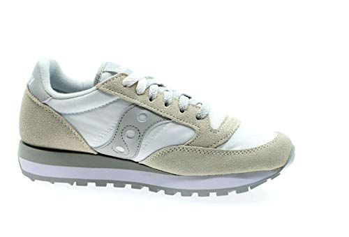 Saucony Jazz O, Zapatillas de Running Hombre, Multicolor White Grey, 38.5 EU