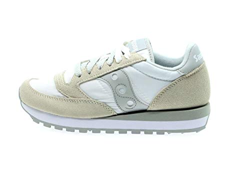 Saucony Jazz O, Zapatillas de Running Hombre, Multicolor White Grey, 38.5 EU