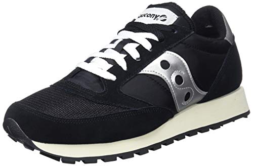 Saucony Jazz Original Vintage, Zapatillas de Cross Unisex Adulto, Negro (Black/White), 41 EU