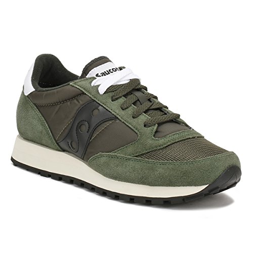 Saucony Jazz Original Vintage, Zapatillas de Cross Unisex Adulto, Verde (Green/Black 8), 44 EU