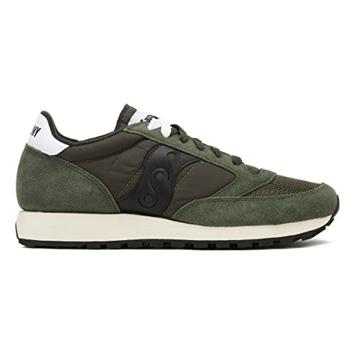 Saucony Jazz Original Vintage, Zapatillas de Cross Unisex Adulto, Verde (Green/Black 8), 44 EU