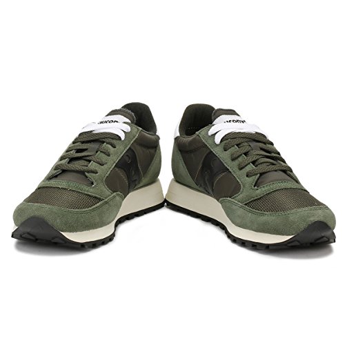 Saucony Jazz Original Vintage, Zapatillas de Cross Unisex Adulto, Verde (Green/Black 8), 44 EU