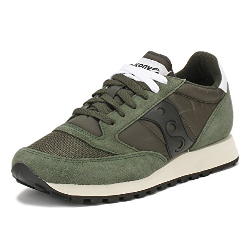 Saucony Jazz Original Vintage, Zapatillas de Cross Unisex Adulto, Verde (Green/Black 8), 44 EU