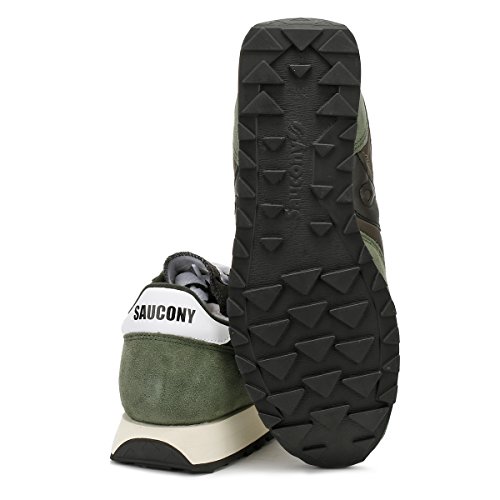 Saucony Jazz Original Vintage, Zapatillas de Cross Unisex Adulto, Verde (Green/Black 8), 44 EU