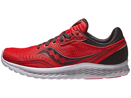 Saucony Kinvara 11, Zapatillas para Correr Hombre, Red/Black, 44.5 EU