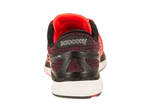 Saucony Liberty ISO, Zapatillas de Deporte Mujer, Rojo (Viz Red/Blk/Gry 2), 37.5 EU