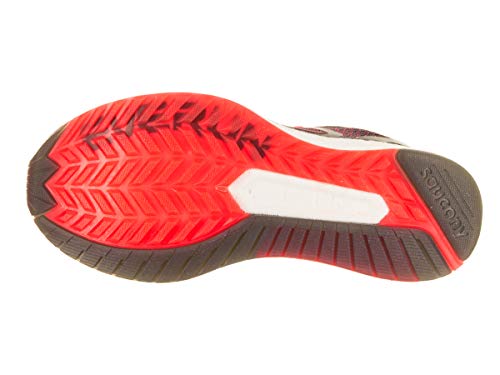 Saucony Liberty ISO, Zapatillas de Deporte Mujer, Rojo (Viz Red/Blk/Gry 2), 37.5 EU