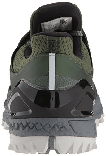 Saucony Men's Xodus ISO 3 Sneaker, Olive/Black, 10 M US