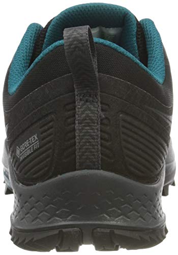 Saucony Peregrine 10 GTX, Zapatillas para Carreras de montaña Mujer, Negro(Black/Marine), 44 EU