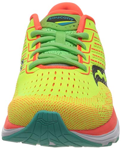 Saucony Ride 13, Zapatillas para Carreras de montaña Hombre, Citrn/Mutant, 44 EU