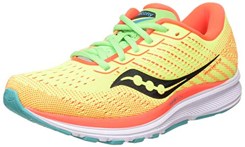 Saucony Ride 13, Zapatillas para Carreras de montaña Mujer, Citrn Mutant, 40.5 EU