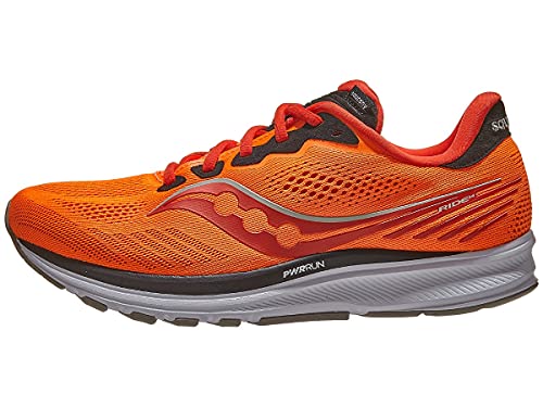 SAUCONY Ride 14 Zapatillas de Carretera para Hombre Naranja 43 EU