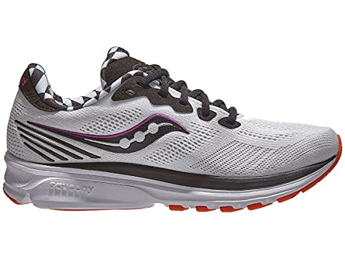 SAUCONY Ride 14 Zapatillas de Carretera para Mujer Blanco 38.5 EU