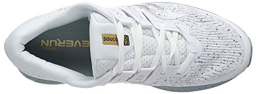 Saucony Ride ISO, Zapatillas de Entrenamiento Hombre, Blanco (White 40), 47 EU