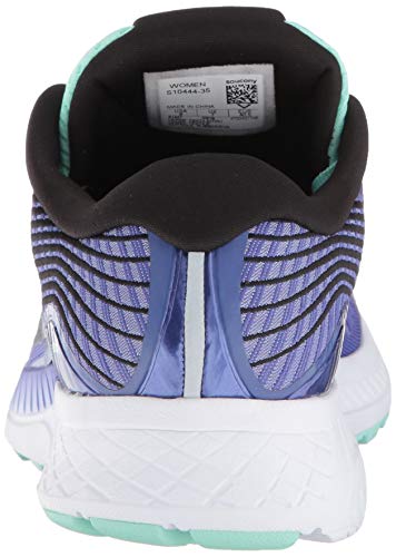 Saucony Ride ISO, Zapatillas de Entrenamiento Mujer, Morado (Violet/Black/Aqua 035), 38 EU