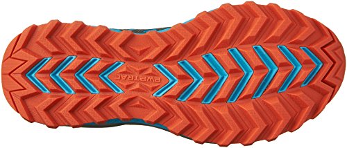 Saucony S10325-1, Zapatillas de Running Mujer, (Gris/Azulado/Najanja/Verde), 37.5 EU