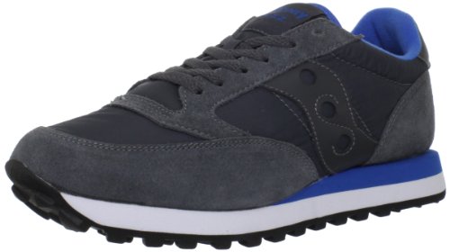 Saucony Sneakers Jazz Originals Dark Grey and Blue, Hombre, Talla 7,5.