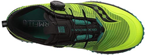 Saucony Switchback ISO, Zapatillas de Trail Running Hombre, Amarillo (Amarillo 37), 45 EU