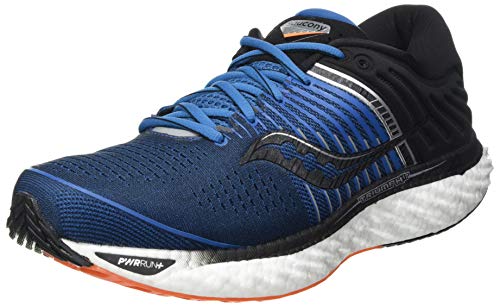 Saucony Triumph 17, Zapatillas de Atletismo Hombre, Azul, 42.5 EU