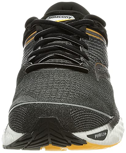 Saucony Triumph 17, Zapatillas Hombre, Negro Gris Black Gray, 41 EU