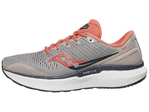 Saucony Triumph 18, Zapatillas para Carreras de montaa Mujer, Moon Rock Coral, 40.5 EU