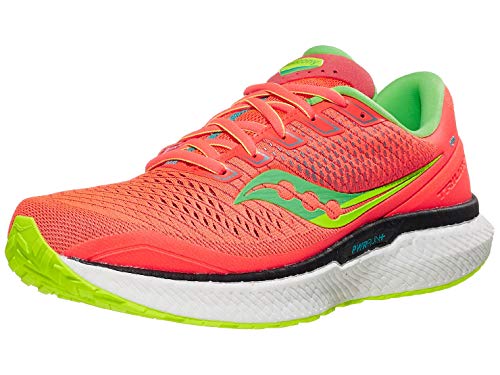 Saucony Triumph 18, Zapatillas para Carreras de montaña Hombre, Red Mutant, 43 EU