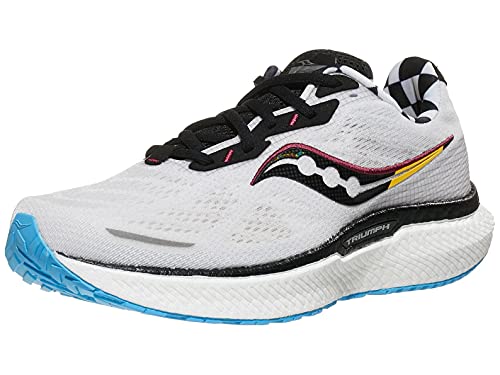 SAUCONY Triumph 19 Zapatillas de Carretera para Hombre Blanco 44.5 EU