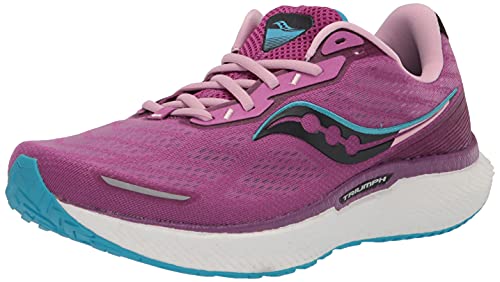 SAUCONY Triumph 19 Zapatillas de Carretera para Mujer Morado 38.5 EU