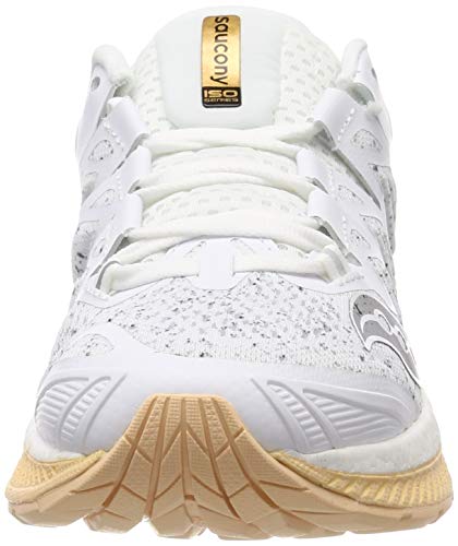 Saucony Triumph ISO 4 W, Zapatillas de Running Mujer, Multicolor (White 40), 41 EU