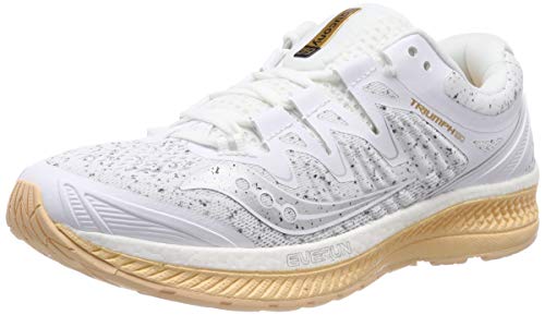 Saucony Triumph ISO 4 W, Zapatillas de Running Mujer, Multicolor (White 40), 41 EU