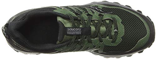Saucony Xcursion TR 12, Zapatillas de Running Hombre, Green Black, 44.5 EU