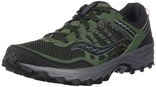 Saucony Xcursion TR 12, Zapatillas de Running Hombre, Green Black, 44.5 EU