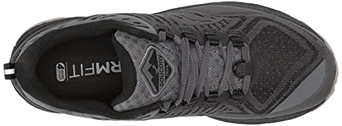 Saucony Xodus 11, Zapatillas para Carreras de montaa Hombre, Negro, 42.5 EU