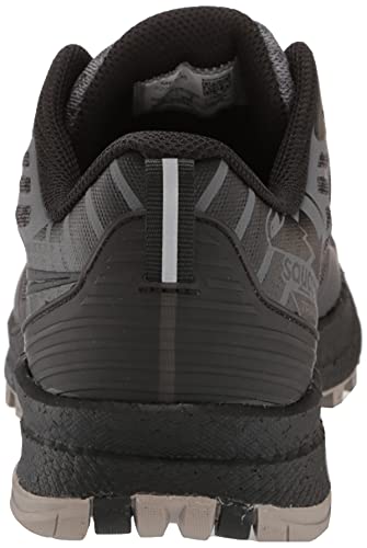 Saucony Xodus 11, Zapatillas para Carreras de montaa Hombre, Negro, 42.5 EU