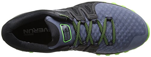 Saucony Xodus Iso 2 S20387-3- Zapatillas para carrera de montaña para hombre,  Multicolor (Grey/black/slime), 42 EU